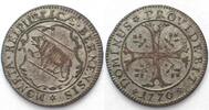 Schweiz - Bern Swiss BERN 1/2 Batzen 1770 billon AU! -