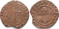Italien - Savoyen Italian States SAVOY 2-1/2 Soldi 1691 VITTORIO AMEDEO II billon VF+ -