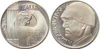 Italien 1928 ITALY 20 Lire 1928 MUSSOLINI silvered bronze Proof PP 19,99 EUR13,99 EUR  + 15,00 EUR frais d'envoi