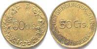 Schweiz - Marken & Zeichen Zurich MARTHALEN 50 cts ND (ca.1920) E. TOGGENBURGER STUBE brass 20mm -