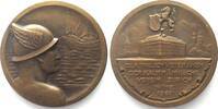 Schweiz - Medaillen Verdienstmedaille des Kaufmännischen Vereins Zürich o.J.(ca.1920) Bronze 40mm -
