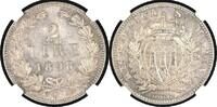 SAN MARINO 2L 1898R SAN MARINO. 2 Lire 1898 R, silver, NGC MS 64 NGC MS 64 409,99 EUR299,99 EUR  + 15,00 EUR frais d'envoi