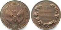 British medals GREAT BRITAIN. 1916 Battle of Jutland Medal. Bronze, 45mm, RARE! -