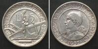 San Marino SAN MARINO. 5 Lire 1937, silver UNC! -