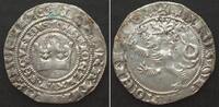 Böhmen BOHEMIA Prague Groschen VACLAV II (WENZEL II) 1278-1305 silver XF! -