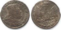 Polen POLAND. Poltorak 1756 EC, Lipsk mint (Leipzig), AUGUST III, billon XF! -