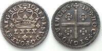 Portugal PORTUGAL. 80 Reis ND (1706-1750), JOHN V, silver, UNC-!!! -