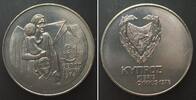 Zypern CYPRUS 1 Pound 1976 REFUGEES Cu-Ni -