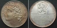 Tschechoslowakei 50 Kronen CZECHOSLOVAKIA. 50 Korun 1968, REPUBLIC ANNIVERSARY, silver Proof -