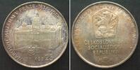 Tschechoslowakei 25 Kronen CZECHOSLOVAKIA. 25 Korun 1968, NATIONAL MUSEUM, silver Proof -