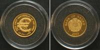 Nauru NAURU 10 Dollars 2003, 1ST ANNIVERSARY OF EURO, gold 1/25 oz Proof -