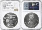 CANADA S$10 CANADA - MULE ERROR 10 $ 1974 World map OLYMPICS MONTREAL silver NGC MS 68 -