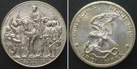 Preussen Germany PRUSSIA 3 Mark 1913 A, Defeat of Napolen, WILHELM II, silver UNC!!! -