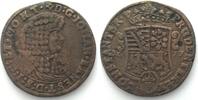Sachsen-Neu-Weimar SAXE-NEW-WEIMAR. 2/3 Thaler 1677, JOHANN ERNST II, off-metal trial strike -