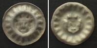Lübeck, Stadt German States LUBECK City. Hohlpfennig ca. 1300, bracteate, silver AU -