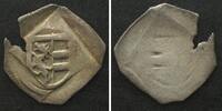 Salzburg, Erzbistum SALZBURG Pfennig ND, JOHANN II VON REISBERG 1429-41 silver AU! -