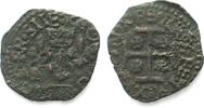 Italien - Neapel, Königreich NAPLES & SICILY Cavallo 1495 Sulmona mint CHARLES VIII of FRANCE copper -