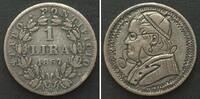 Vatikan 1867 PAPAL STATES. Satirical coin engraved 1 Lira 1867, PIUS IX,... 89,99 EUR79,99 EUR  + 15,00 EUR frais d'envoi