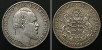 W&uuml;rttemberg Vereinstaler 1866 German States W&Uuml;RTTEMBERG Thaler 1866, KAR... 149,99 EUR  + 15,00 EUR frais d'envoi