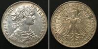 Frankfurt Vereinstaler 1860 German States FRANKFURT AM MAIN Thaler 1860 ... 149,99 EUR  + 15,00 EUR frais d'envoi
