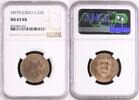 JERSEY 1/24S 1877 JERSEY 1/24 Shilling 1877 H, VICTORIA bronze NGC MS 63... 149,99 EUR  + 15,00 EUR frais d'envoi
