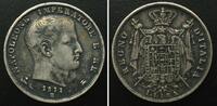 Italien Italian States KINGDOM OF NAPOLEON 1 Lira 1811 B, Bologna mint, XF! -