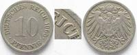 Deutschland - Kaiserreich GERMANY 10 Pfennig 1905 G - Error REJCH instead of REICH - RARE! -