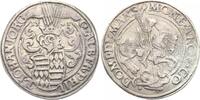 Mansfeld-eigentliche hinterortische Linie 1/2 Taler Albrecht VII., Philipp II. und Johann Georg I. 1541-1546. -