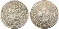 Mansfeld-vorderortische Linie zu Friedeburg 1/2 Taler Peter Ernst I., Bruno II., Wilhelm I. und Joh. Georg IV. 1601-1604. -