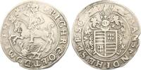 Mansfeld-eigentliche hinterortische Linie 1/4 Taler Friedrich Christoph 1610-1631. -