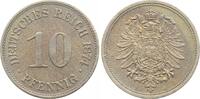 Kleinmünzen 10 Pfennig -