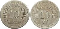 Ohrdruf 10 Pfennig  Leicht korrodiert, sehr sch&ouml;n 3,00 EUR  + 6,00 EUR frais d'envoi