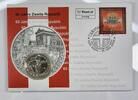 Österreich Numisbrief 60 ans de la Seconde République -