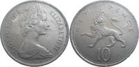 Great Britain 10 Pence 1973 Elizabeth II. (1952-2022) VF 4,00 EUR  + 4,90 EUR frais d'envoi