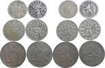 Czechoslovakia 20, 50 Haler 1 Koruna -
