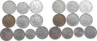 Czechoslovakia 1, 3, 5, 10 Haler 1 Krone -