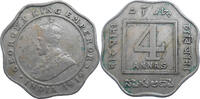 India 4 Annas George V. (1910-1936) -