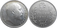 India 1 Rupee Edward VII. (1901-1910) -