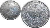 India 1/2 Rupee George V. (1910-1936) -