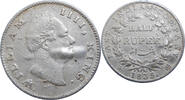 India 1/2 Rupee William IV. (1830-1837) -