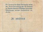 Germany  Camp Mittelbau, 5 ND marks (1943-45) - RARE VERY TB
