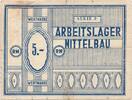 Germany Camp Mittelbau, 5 ND marks (1943-45) - RARE -