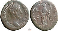   Marcus Aurelius Sestertius - FIDES EXERCITVVM - RIC 998  185,00 EUR  + 10,00 EUR frais d'envoi