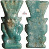  Egyptian Faience Bes Amulet Pendant - Late Period, 664-332 BC  225,00 EUR  + 14,00 EUR frais d'envoi