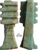   Egyptian Faience Djed Pillar Amulet Pendant - Late Period, 664-332 BC  145,00 EUR  + 10,00 EUR frais d'envoi