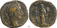   Marcus Aurelius Sestertius - Liberalitas - RIC 1205  625,00 EUR  + 28,00 EUR frais d'envoi