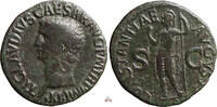 Claudius As - CONSTANTIAE AVGVSTI / SC - RIC 111 -