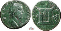 Divus Antoninus Pius Sestertius - DIVO PIO - Altar - RIC 1272 -
