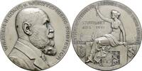 Württemberg Prämienmedaille in versilberter Bronze Wilhelm II. 1891-1918. -