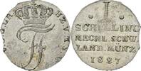 Mecklenburg-Schwerin Schilling Friedrich Franz I. 1785-1837. -